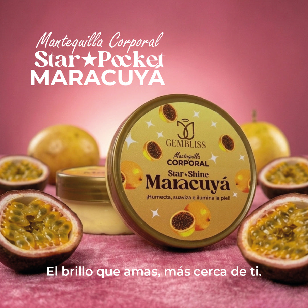 MANTEQUILLA CORPORAL STAR POCKET MARACUYÁ