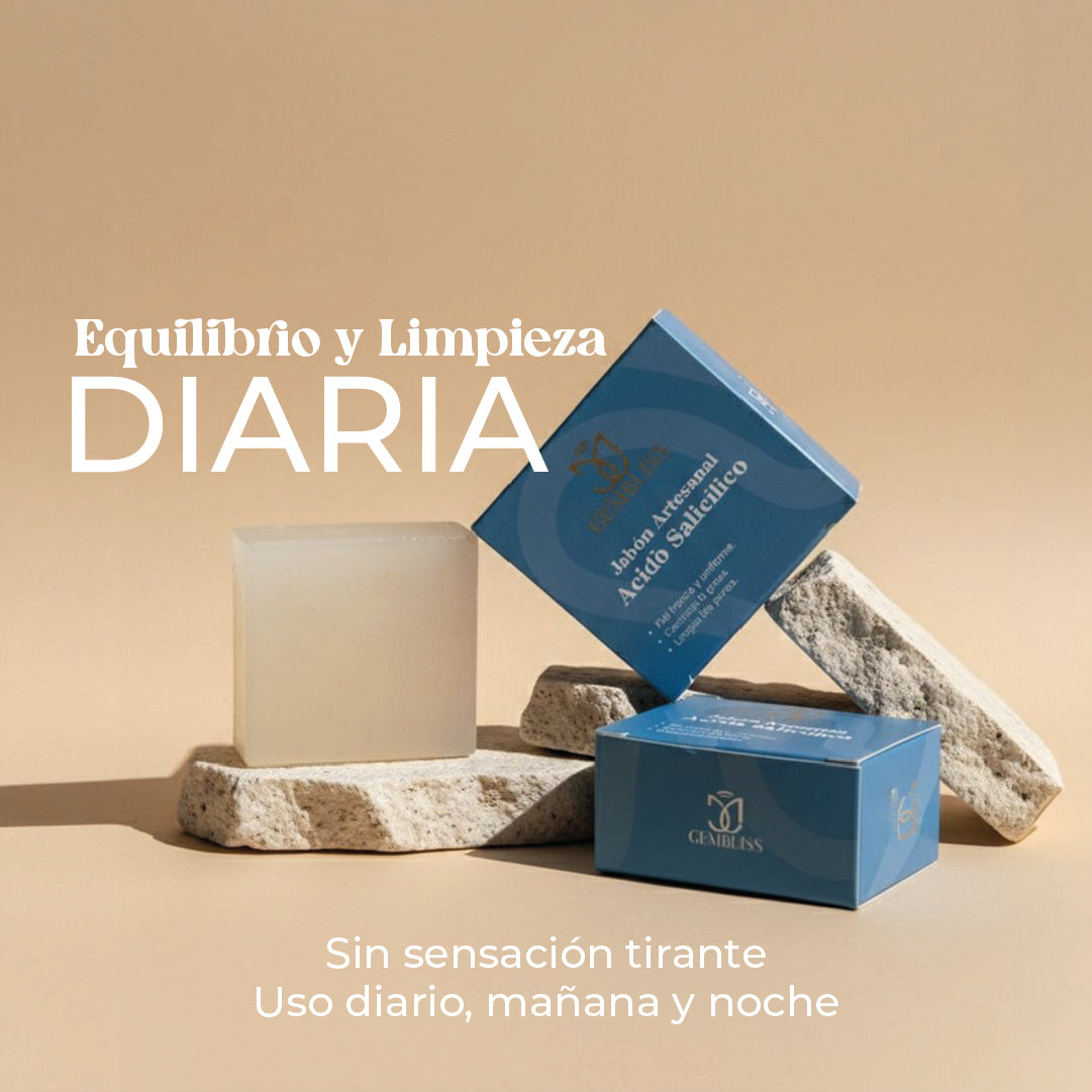 JABÓN ARTESANAL ACIDO SALICÍLICO