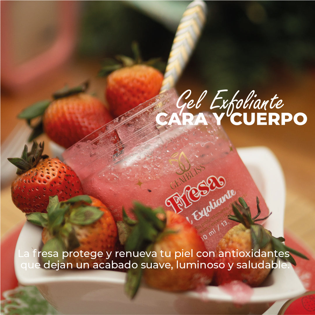 GEL EXFOLIANTE FRESA