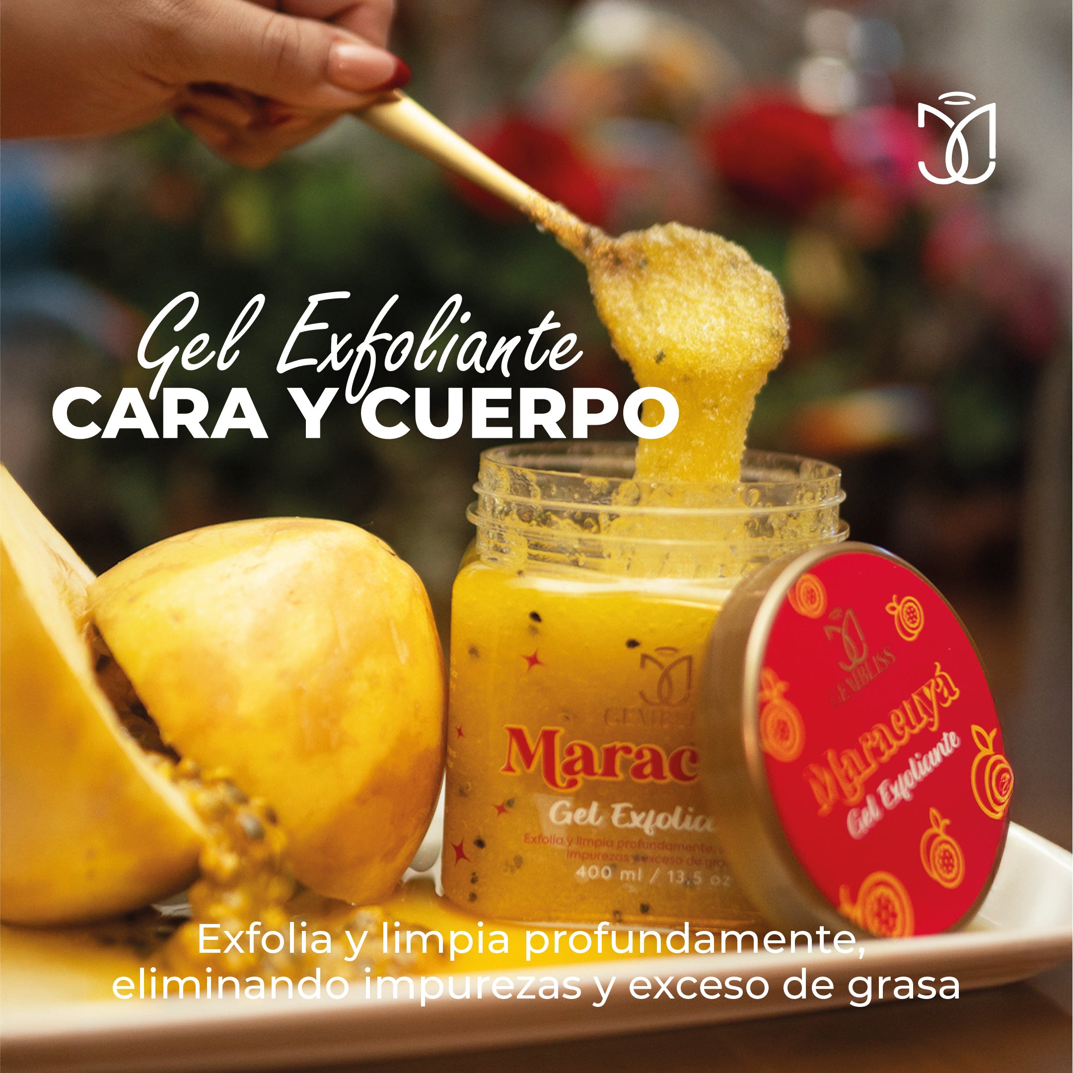 GEL EXFOLIANTE MARACUYÁ