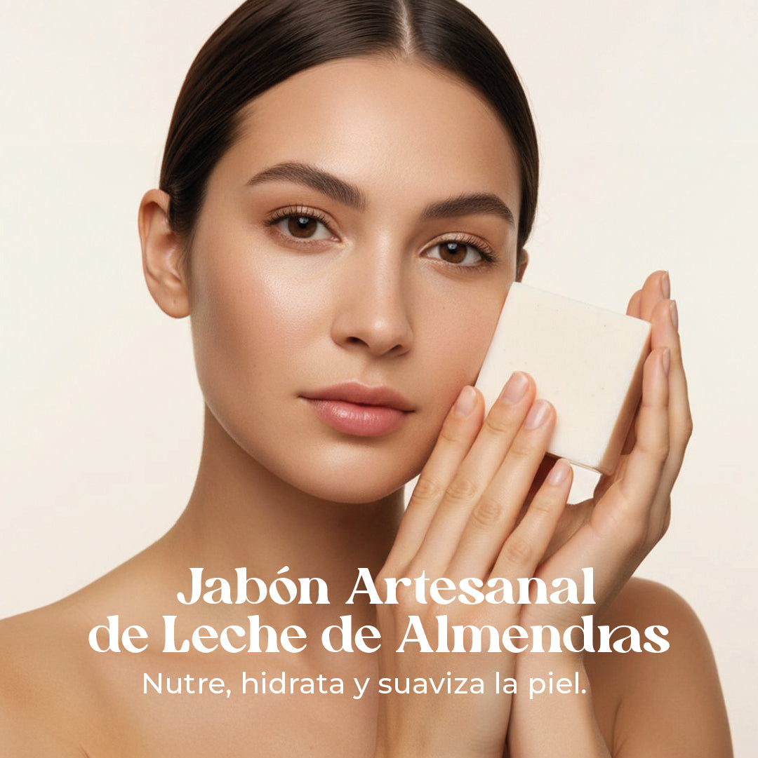 JABÓN ARTESANAL LECHE DE ALMENDRAS