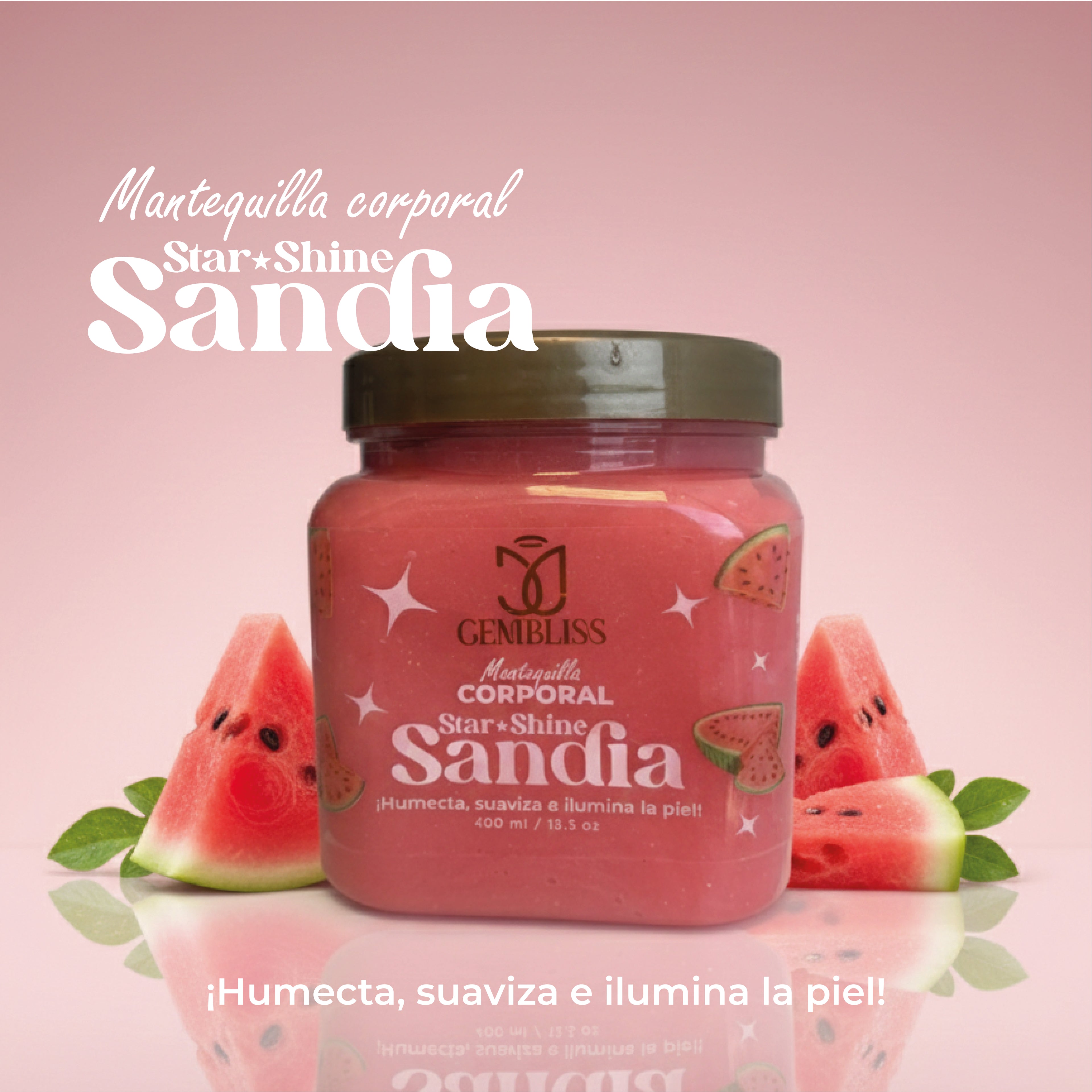 MANTEQUILLA CORPORAL SHINE STAR SANDIA